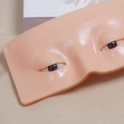 专业新手眉眼化妆练习面板学校学员初学者全脸练妆神器模特面具