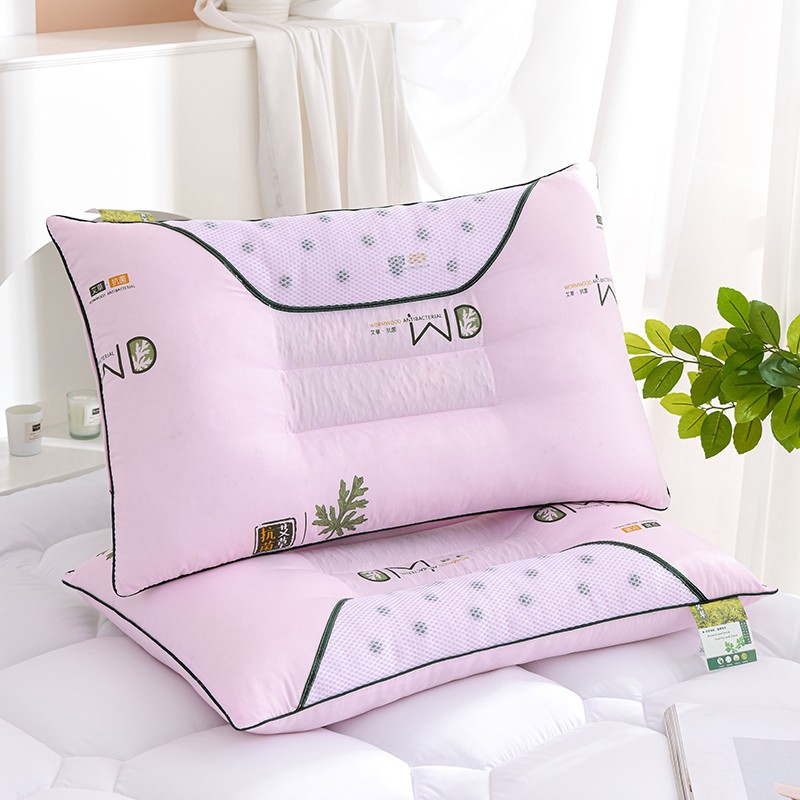 艾草决明子枕头磁石艾草颈椎枕头艾草枕头松弛感枕芯一对装家用