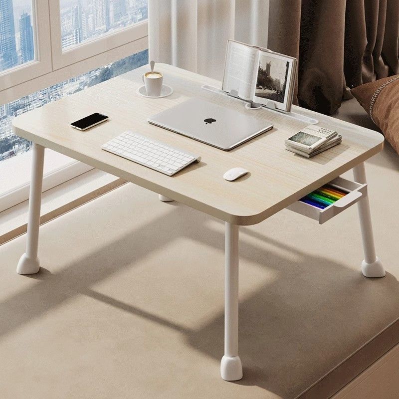 大学宿舍床上桌懒人折叠小桌子办公学习追剧吃饭易收纳打游戏马蹄