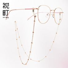 眼镜防脱落神器绳挂脖式眼镜链条女国风复古时尚网红潮人挂脖明星
