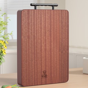 【厨总管】双面乌檀木切菜板案板切肉切水果大号加厚板子厨具刀板