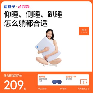 蓝盒子【小蓝枕N2】深睡眠记忆枕学生枕头慢回弹防塌陷酒店男女