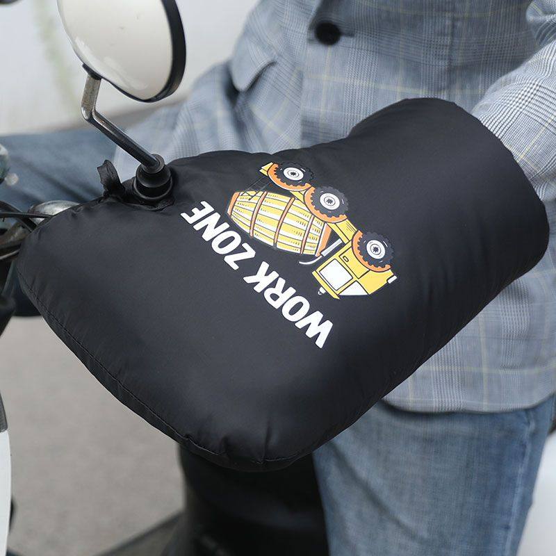 踏板摩托车专用把套电动摩托车手把套冬季保暖防水电瓶自行车电车