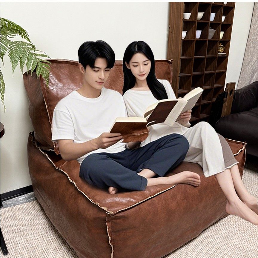 情侣亲子双人懒人沙发收纳袋超大收纳坐墩二合一,收纳整理,收纳凳,淘宝优惠券,粉丝福利购,淘宝优惠卷