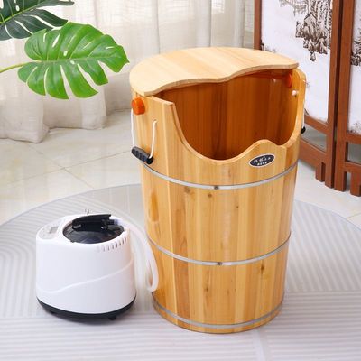 泡脚桶家用第一名香杉木泡腿木桶泡脚木桶恒温木桶熏蒸木桶足浴桶