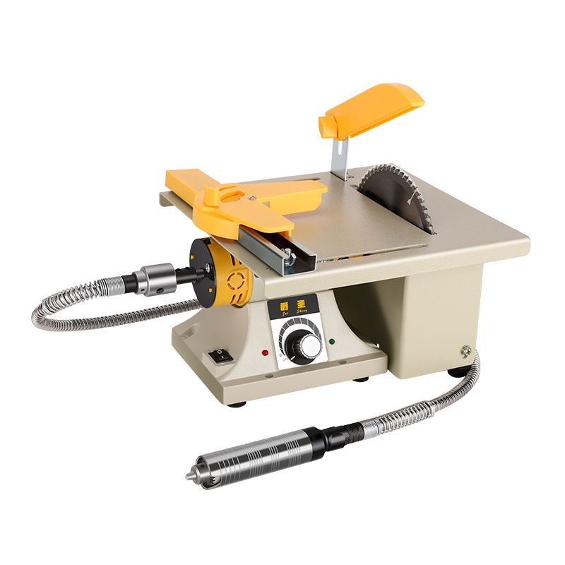 爵圣台磨机小型台锯切割机蜜蜡佛珠木工翡翠玉石雕刻打磨抛光工具