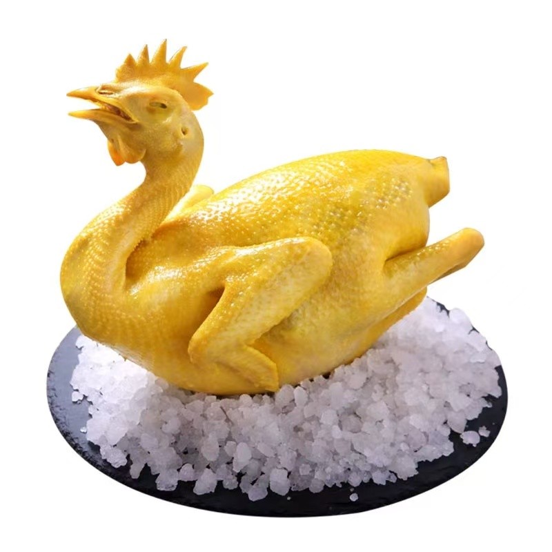 两只装古法盐焗鸡2斤/只250天农家散养