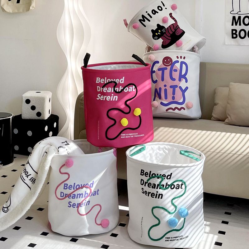 袜子收纳桶脏衣篓折叠家用高颜值脏衣服收纳篮可卫生间手提收纳桶