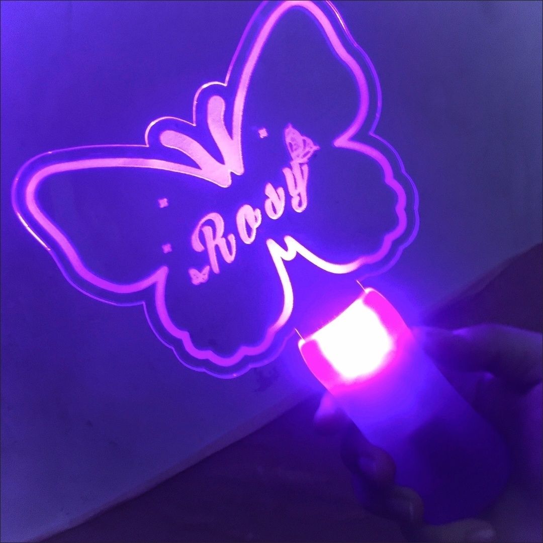 赵露思演唱会应援棒手灯发箍周边头箍定制荧光棒发发光棒