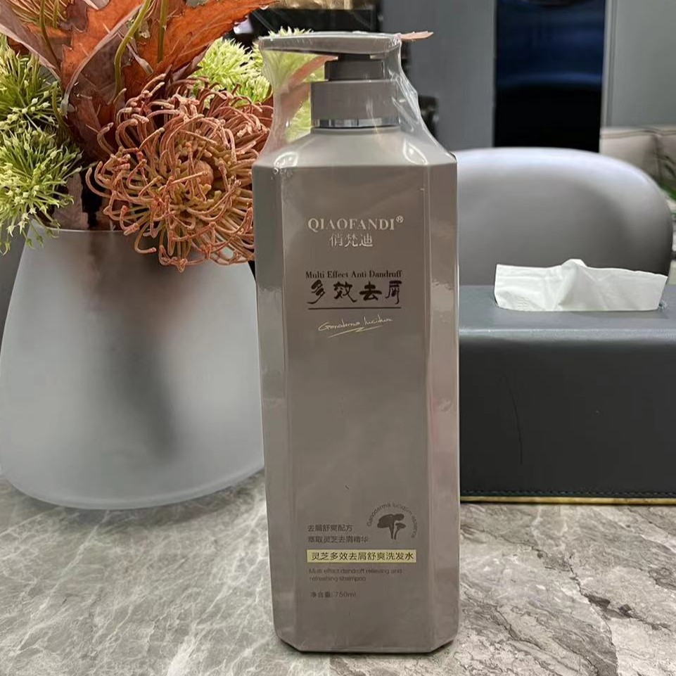 俏梵迪灵芝多效去屑舒爽洗发水