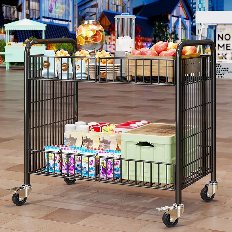 可折叠摆摊小推车夜市地摊冰粉小吃车一秒收摊促销展示架移动神器