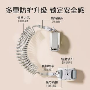 防丢失牵引绳儿童丢失牵引绳防走儿童丢手绳防走失安全神器旅游