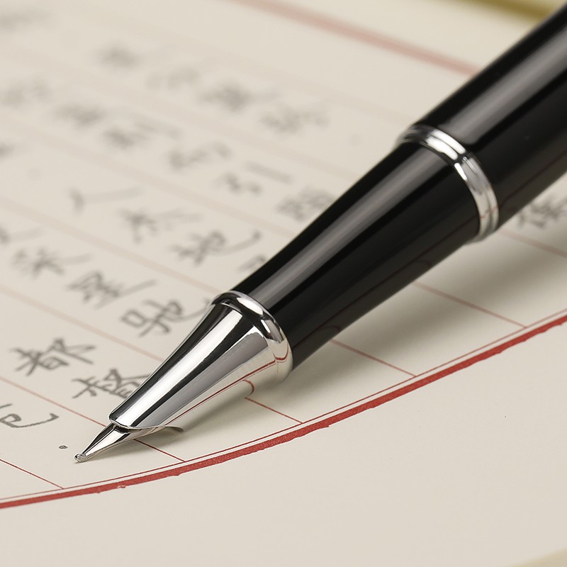 【0.6小翘尖美工笔】硬笔书法专用笔打磨钢笔暗尖吸墨钢笔练字
