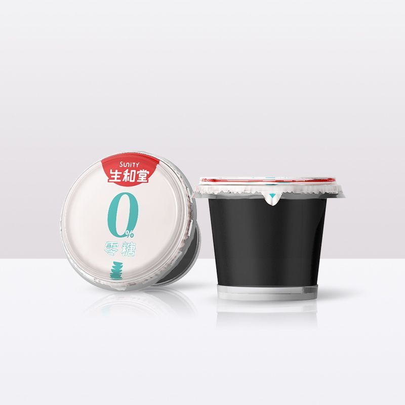 生和堂无糖龟苓膏110g4杯无糖零食健康0糖零食烧仙草非果冻布丁
