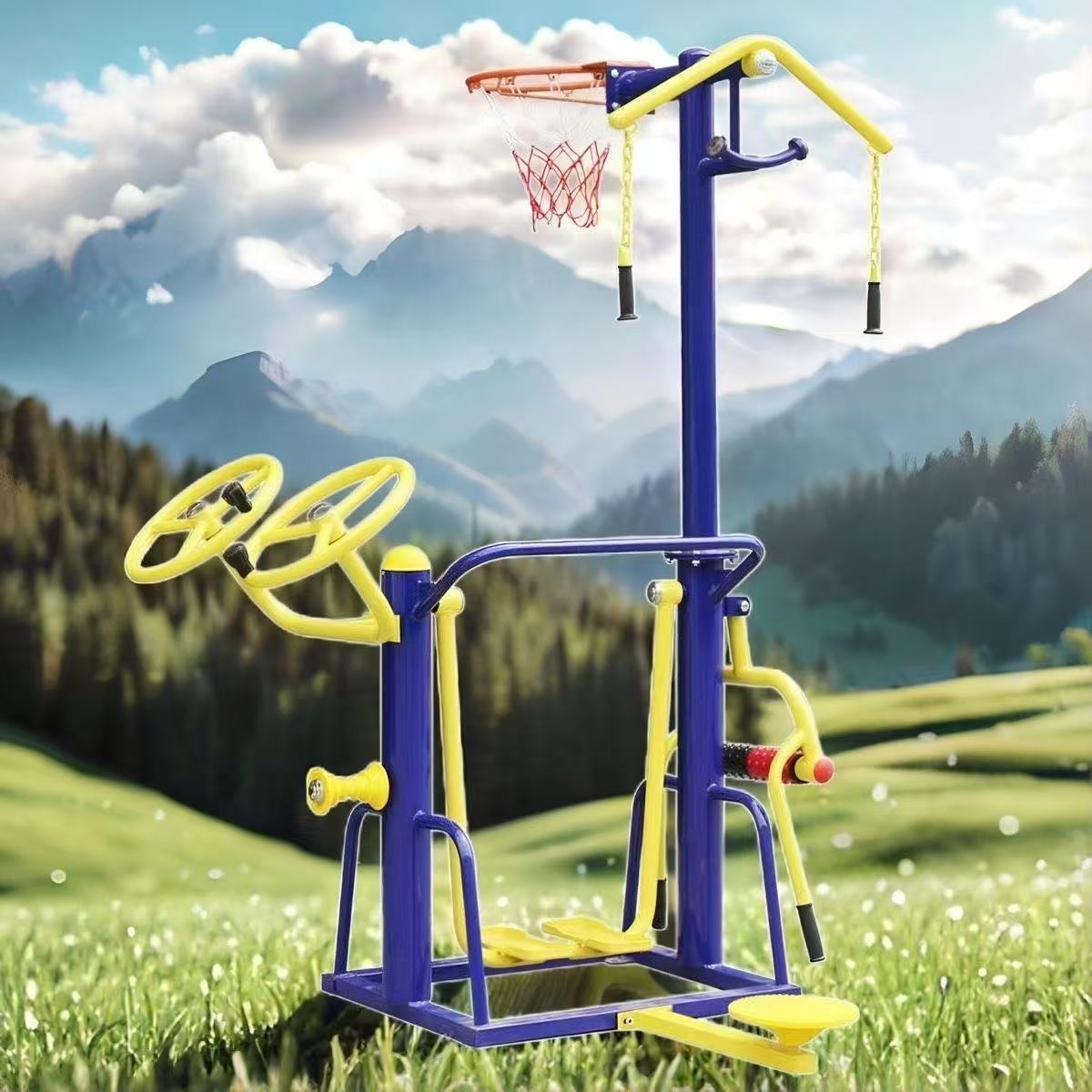 室外健身器材户外小区社区广场公园老年人锻炼体育运动路径漫步机