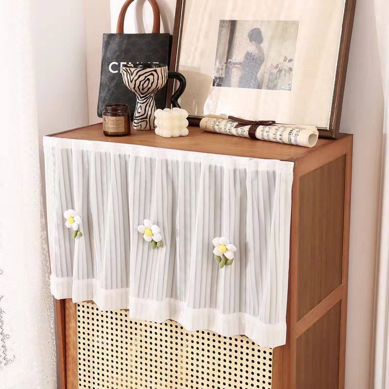 百叶纱遮挡帘免打孔门纱窗帘自粘魔术贴小短帘子书柜鞋柜遮丑帘隔,居家布艺,柜类遮挡帘,淘宝优惠券,粉丝福利购,淘宝优惠卷