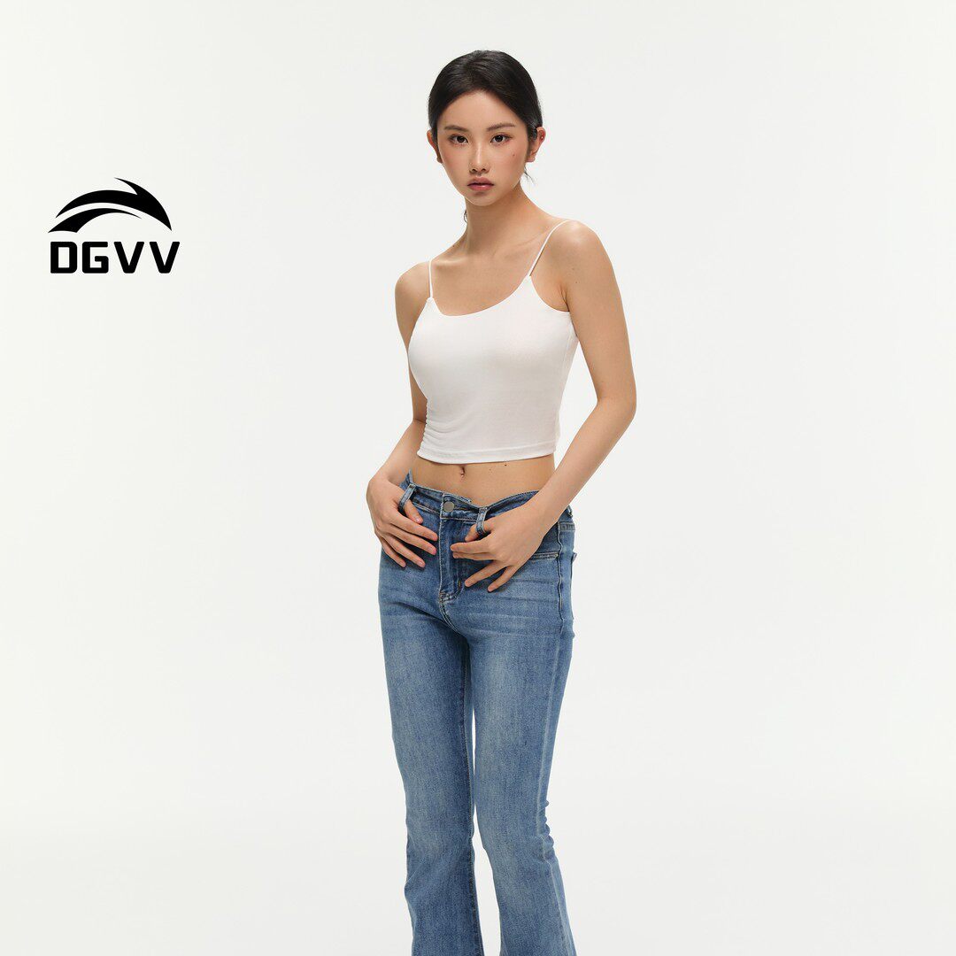DGVV真丝免穿内衣吊带背心蚕丝夏宽松打底内搭防走光冰丝抹胸文胸