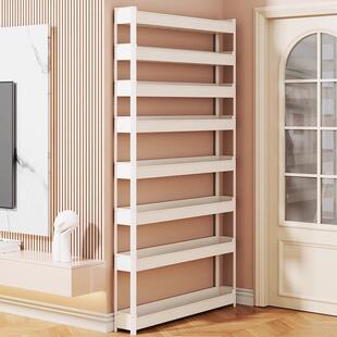落地书报杂志架门后靠墙置物架客厅走廊书刊报纸收纳架资料展示架