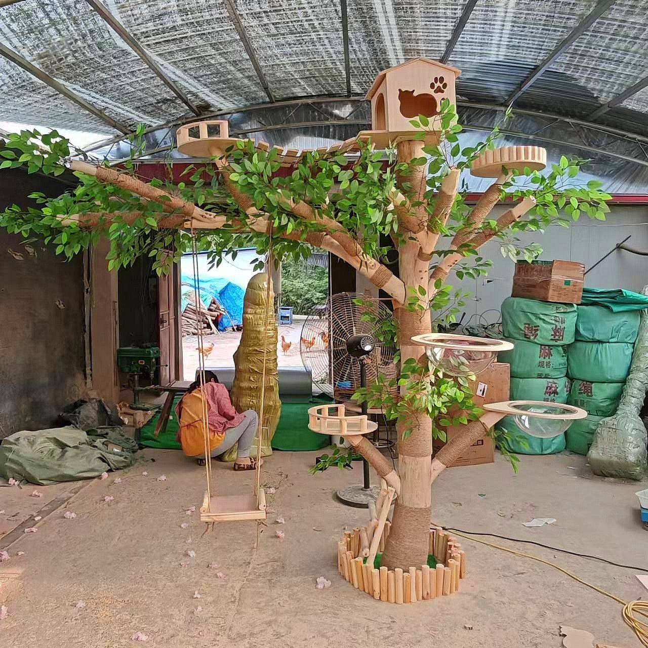 猫爬架猫窝一体猫玩具猫抓板窝猫爬架特价清仓逗猫猫咪攀爬架耐磨,宠物/宠物食品及用品,猫爬架,淘宝优惠券,粉丝福利购,淘宝优惠卷