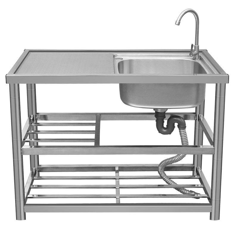厨房不锈钢水槽带支架平台洗菜盆洗碗盆单槽双槽落地洗手盆水池子,家装主材,水槽套餐,淘宝优惠券,粉丝福利购,淘宝优惠卷