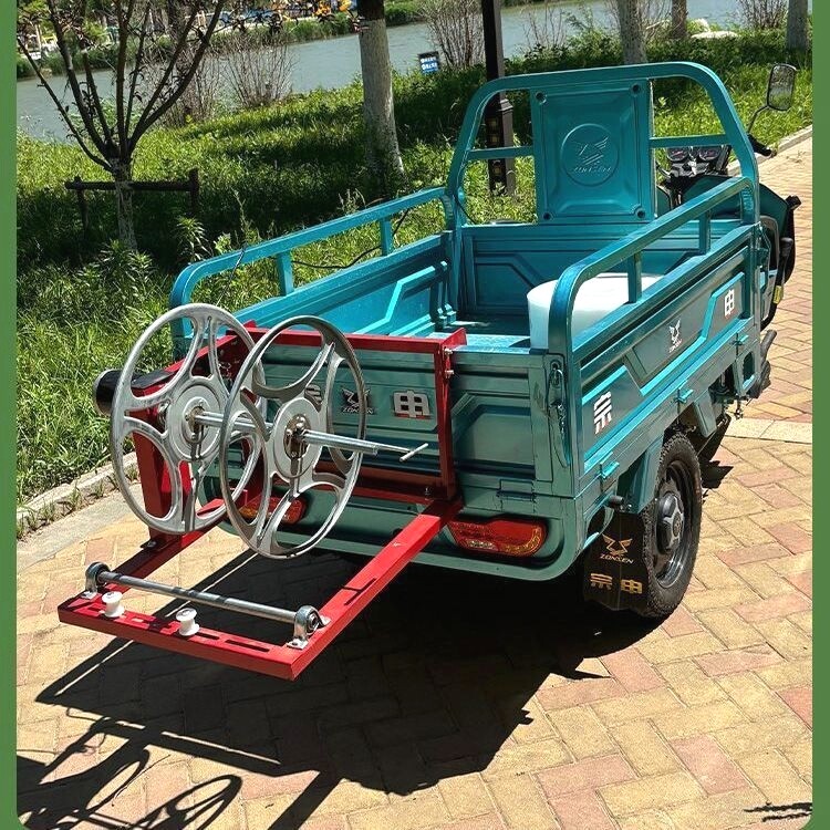 农用电动卷管器收纳水带浇地灌溉自动卷管机加厚高压新款家用手摇