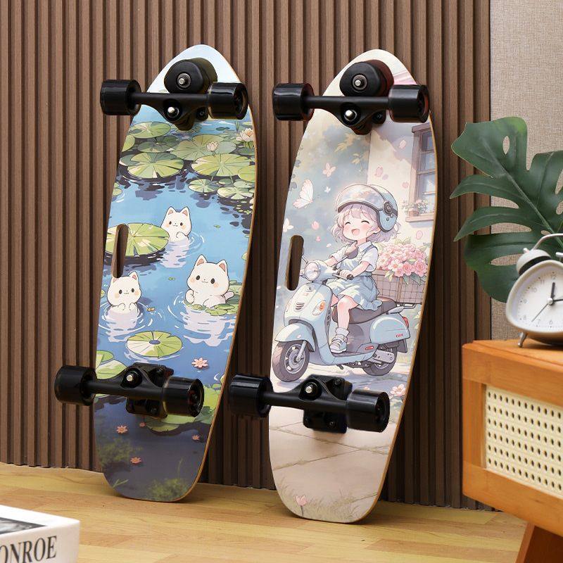 酷博陆冲板免蹬地滑板车男女孩儿童都可滑潮流陆地冲浪板六一礼物,运动/瑜伽/健身/球迷用品,滑板车,淘宝优惠券,粉丝福利购,淘宝优惠卷