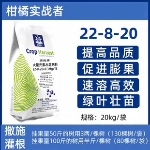 实战者22-8-20硝酸钾型全水溶肥