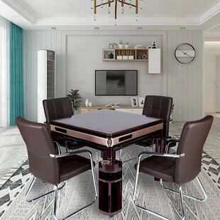 麻将桌子全自动餐桌两用家用一体电动无声机麻家用可折叠麻将机