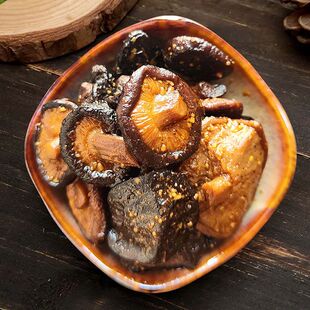 十品佳嫩滑香菇朵朵 卤香菇帽香辣零食 卤汁蘑菇解馋宿舍小零食