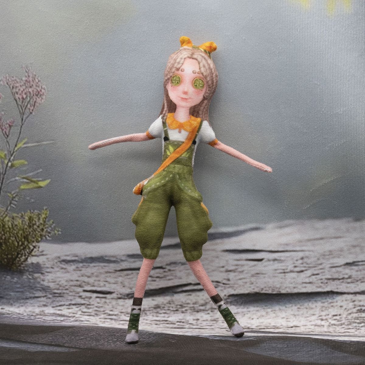 老鼠干第五人格小女孩公仔抽象手脚铁丝骨架任意凹造型老鼠干公仔