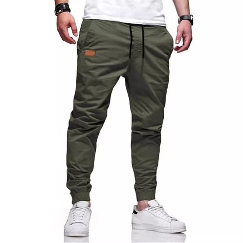 Straightfit Casual Sport Cotton Pants for Men European Size