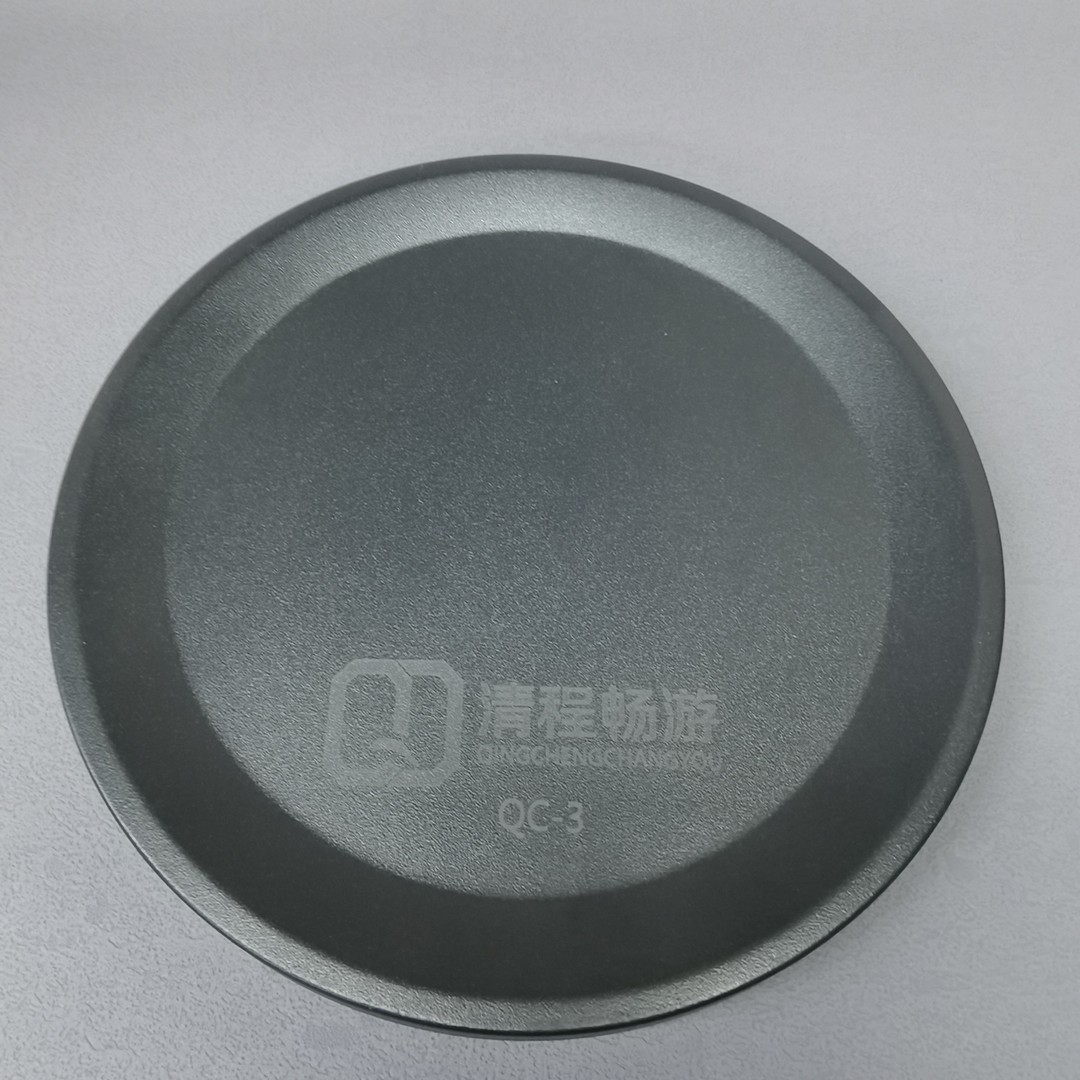【清程钓具】2025新款特氟龙涂层强磁不跳钩不粘饵钓鱼拉饵盘拉丝