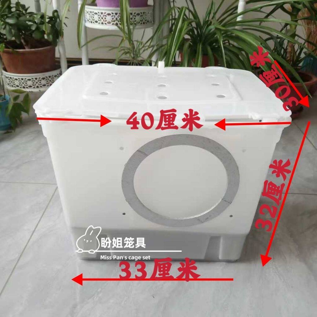 外挂兔子产仔箱母兔繁殖箱兔子产房兔子加厚产箱兔子外置式产箱