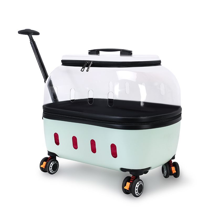 宠物推车拉杆箱便携包狗外出猫咪旅行箱手提出行宠物太空舱猫书包