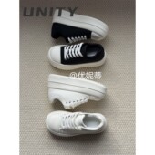 大头厚底增高松糕小白鞋 2025春季 新款 赵露思爆款 百搭休闲运动板鞋