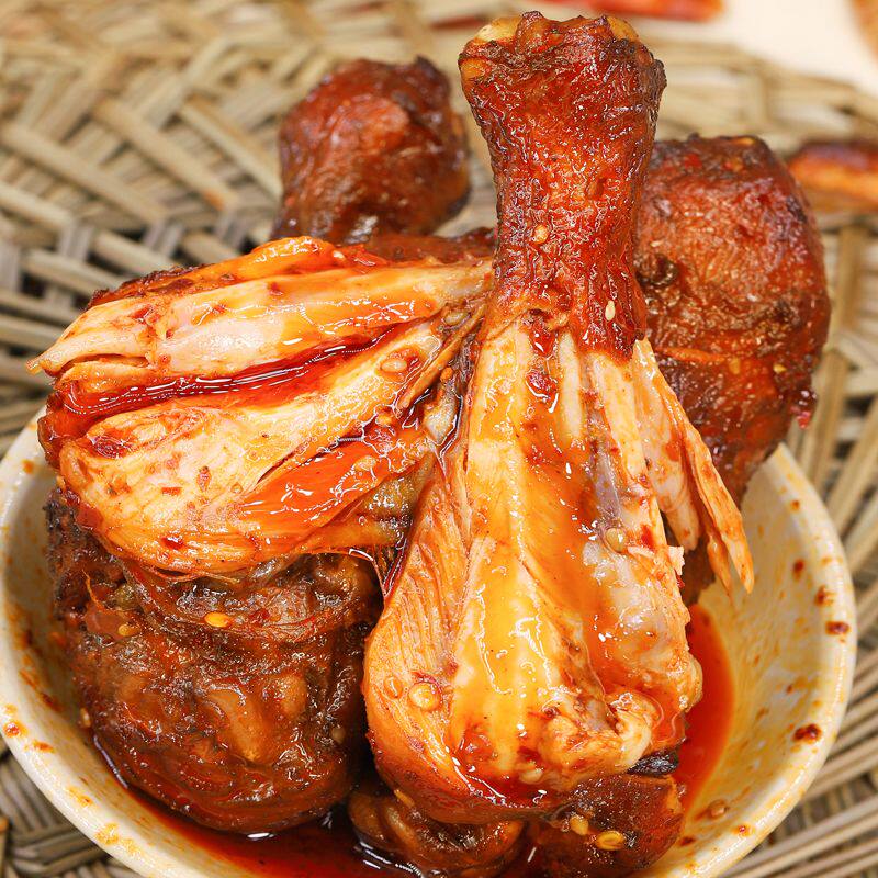 四川麻辣味琵琶腿鸡腿即食零食香辣特产冷吃卤味真空追剧下酒小吃