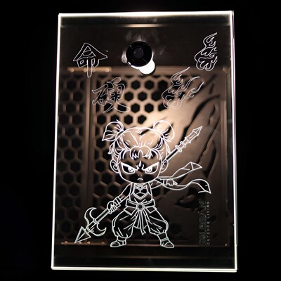 户外透明黑化水晶板IGT一单元拓展发光氛围适用GOALZERO露营灯