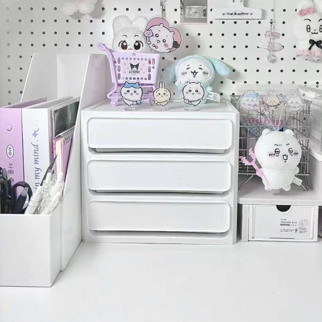 桌面化妆品收纳盒塑料收纳架抽屉式梳妆台置物架杂物文具整理盒,收纳整理,桌面收纳盒,淘宝优惠券,粉丝福利购,淘宝优惠卷