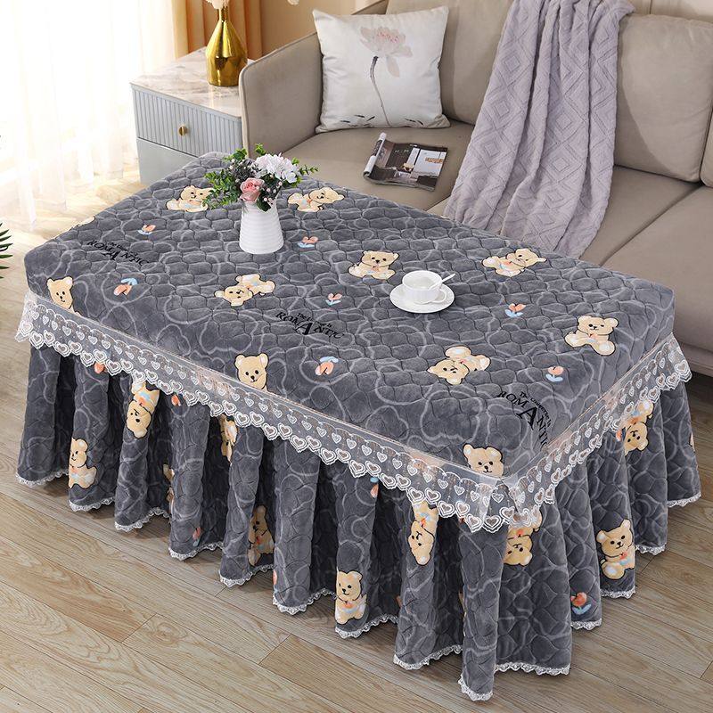 新款电炉罩烤火罩长方形加厚桌子套罩烤火被罩套烤火罩套电炉罩套