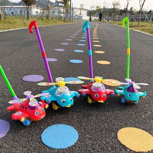 送女儿的生日礼物惊喜创意仪式感儿童推推乐学步车玩具防滑手推飞