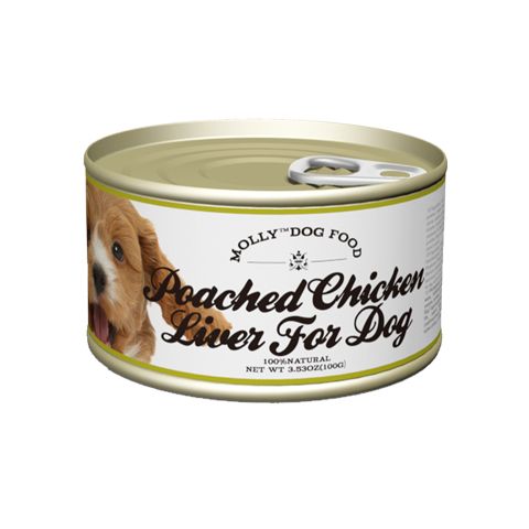 莫莉100克整箱型犬用罐头10罐狗零食幼犬主食湿粮狗罐头小罐