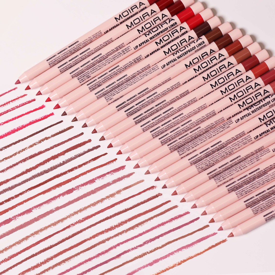 保税直发Moira持久不脱色防水唇线唇膏笔自动可旋转可削尖