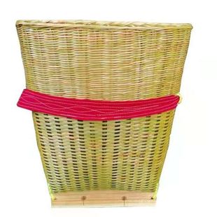 背篓竹编纯手工家用大号买菜背篼云南竹篮竹篓竹筐收纳筐采茶蓝子