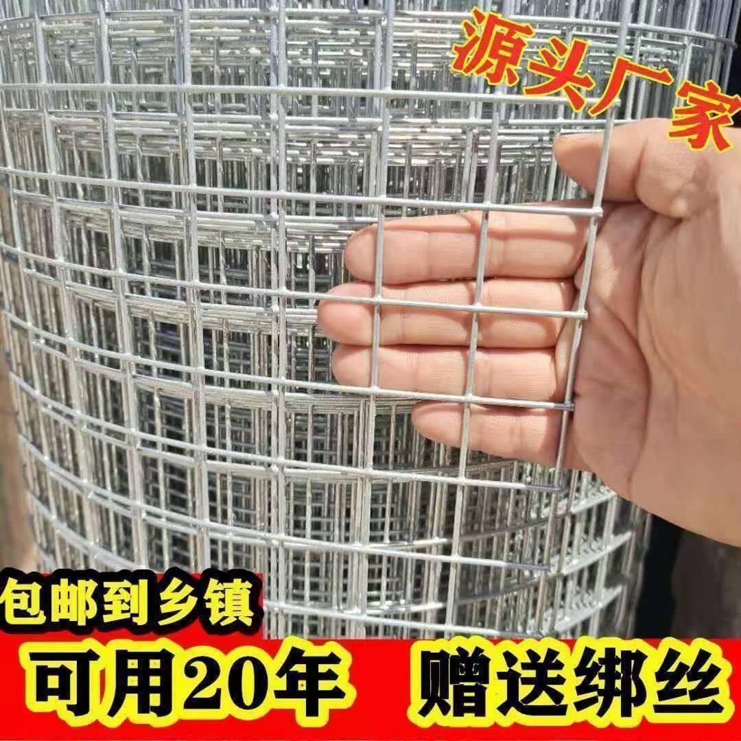 玉米养殖网铁网格网加厚加粗墙面钢丝网挂墙建筑铁丝网家用专用