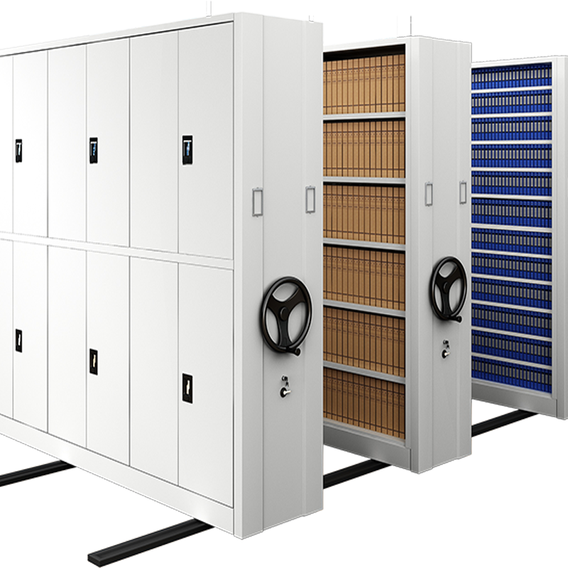 密集架密集柜智能财务手动密集电动医院办公档案手摇手摇式凭证柜