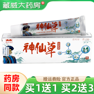 芙必治神仙草中药乳膏17g肤必治外用抑菌草本软膏 天猫正品