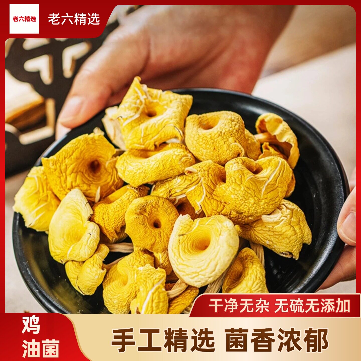 云南新鲜鸡油菌干货煲汤500克