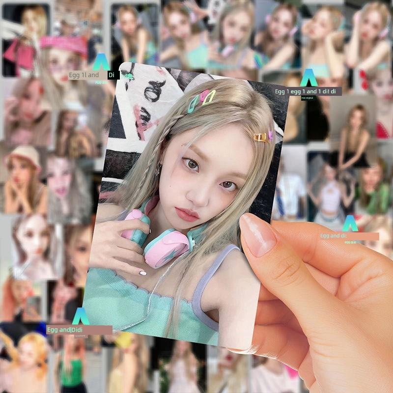 新款宋雨琦小卡55张gidle单人高颜卡片周边song yuqi高清精美lomo