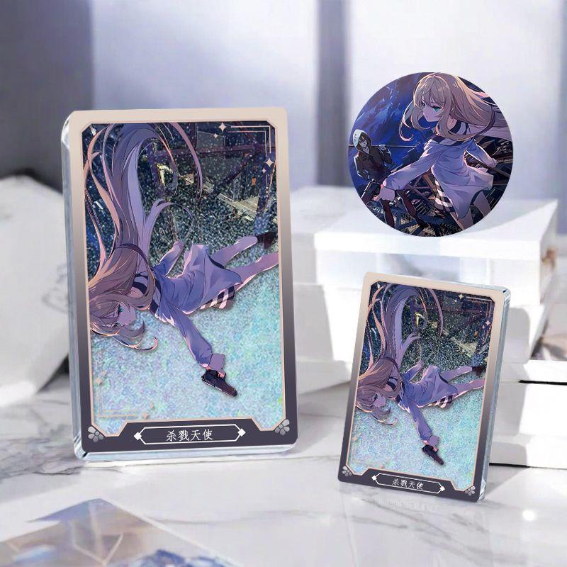 杀戮天使扎克瑞吉儿周边吧唧亚克力砖流麻摆件立牌生日礼物定制