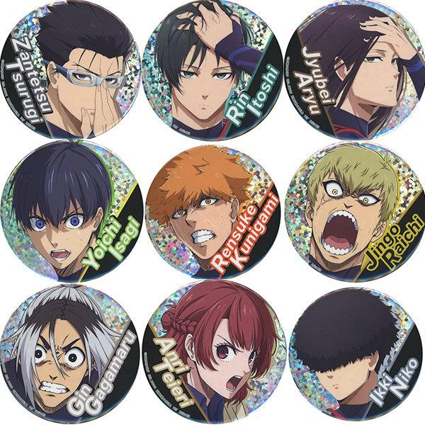 新款蓝色监狱周边动漫徽章我牙丸吟帝襟安理二子一挥cos挂件胸章